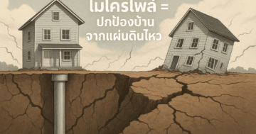 แผ่นดินไหวในไทย เตือนใจเจ้าของบ้าน ทำไม “เสาเข็มไมโครไพล์” ถึงจำเป็นมากในยุคนี้?